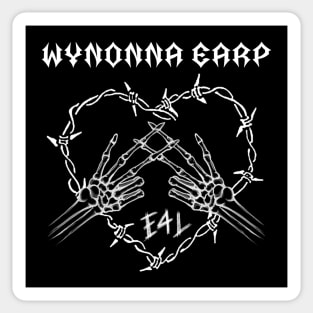 Earper 4 Life, after life - White Sticker